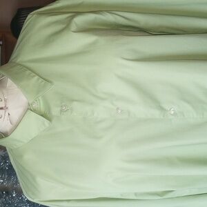Calvin Klein Men's Long Sleeve Shirt; Gorgeous Light Green; XXL; NWOT